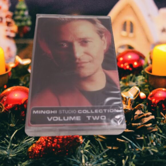 Minghi studio collection vintage cassette volume 2 music songs in black. NIP - Picture 1 of 4